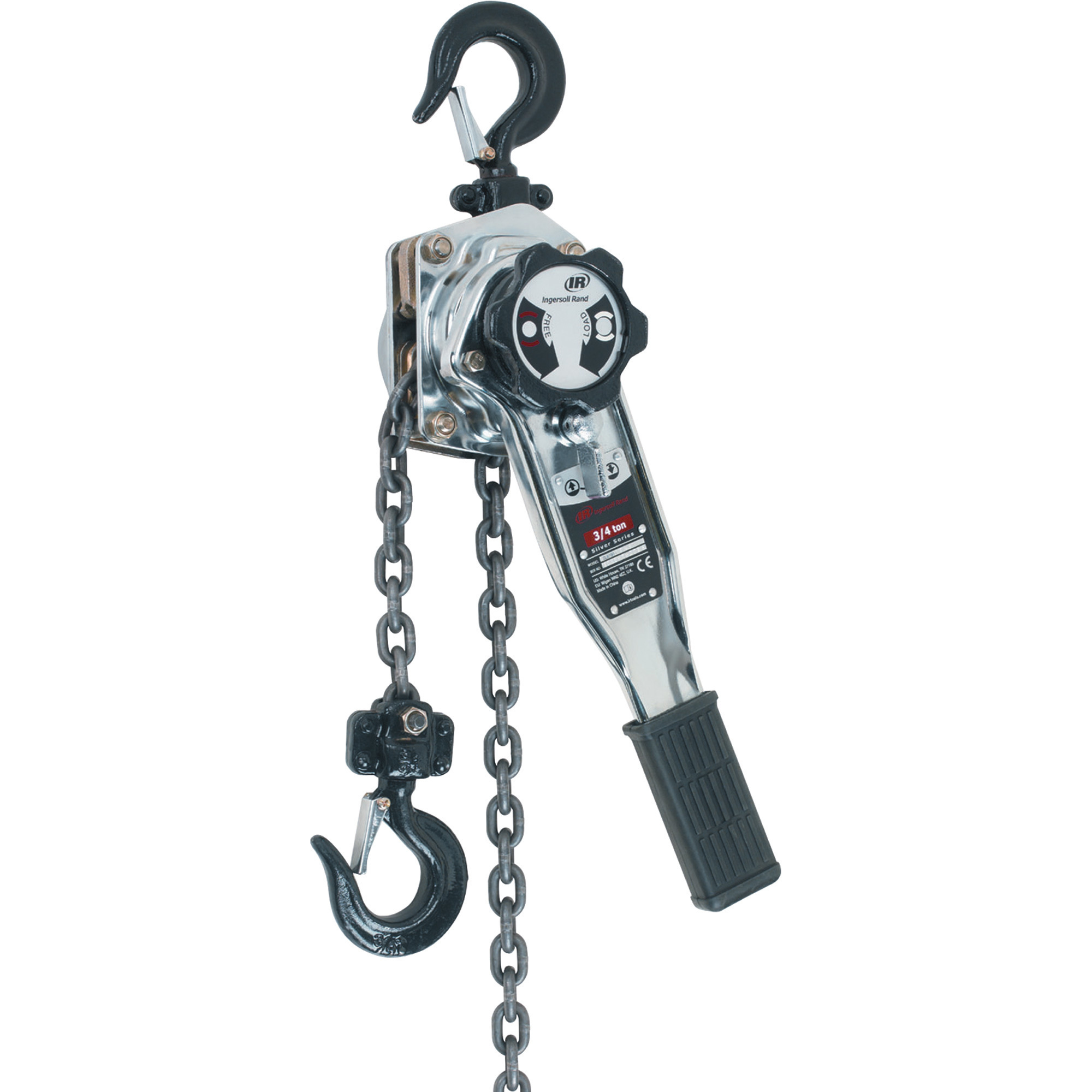 Ingersoll Rand Manual Lever Chain Hoist, 1-Ton Capacity, 10ft. Lift, Model# SLB200-10
